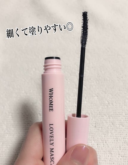 ロング&カールマスカラ/WHOMEE/マスカラを使ったクチコミ(2枚目)