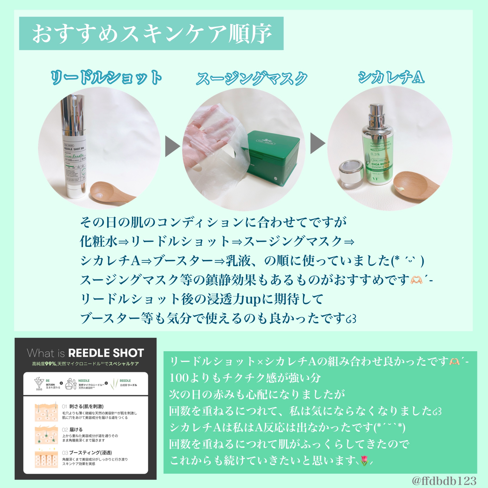 シカレチA エッセンス0.3/VT/美容液を使ったクチコミ（2枚目）