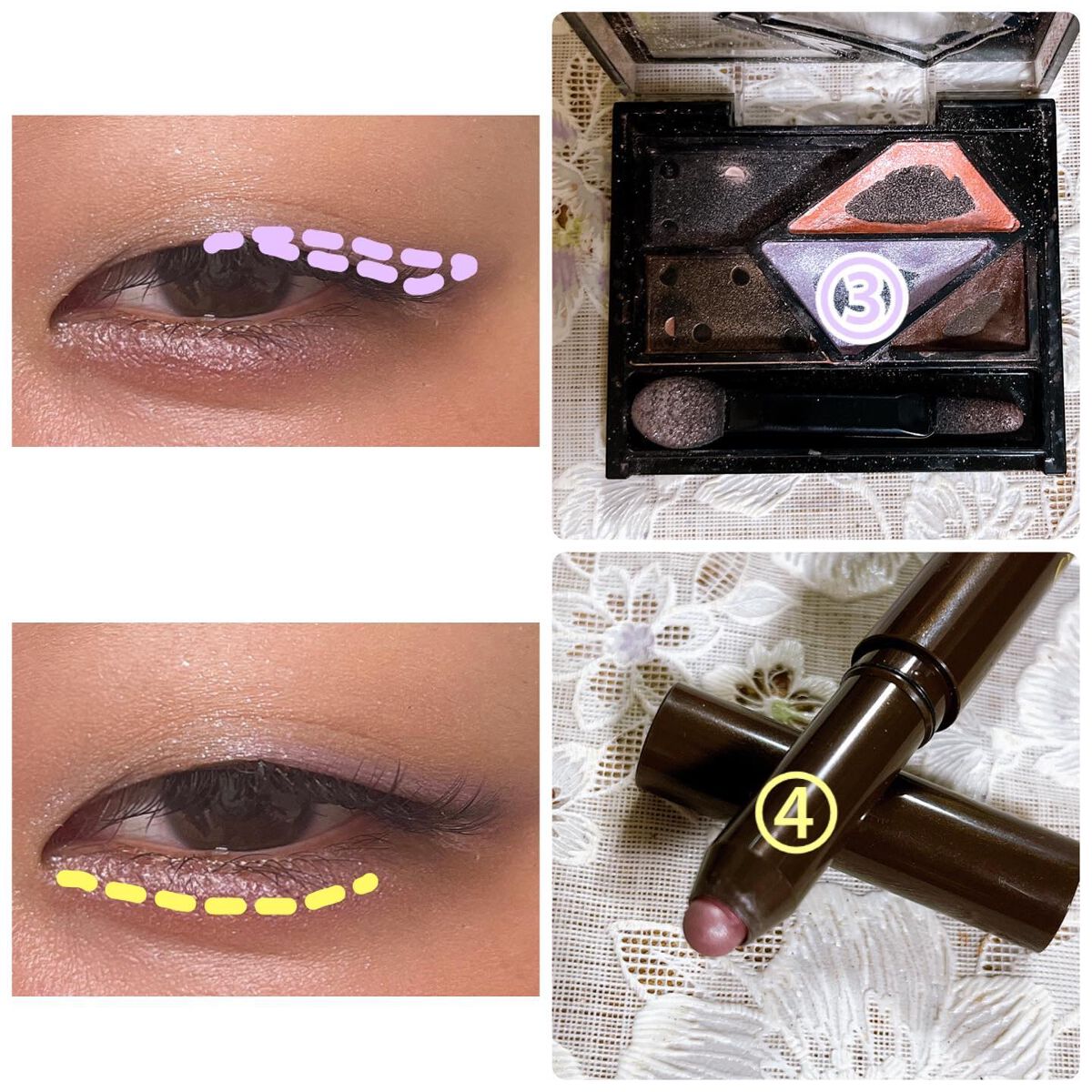 メタルグラマーアイズ/KATE/アイシャドウパレットを使ったクチコミ(7枚目)