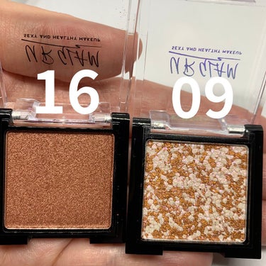 UR GLAM　MARBLE EYESHADOW 09/U R GLAM/パウダーアイシャドウを使ったクチコミ（2枚目）