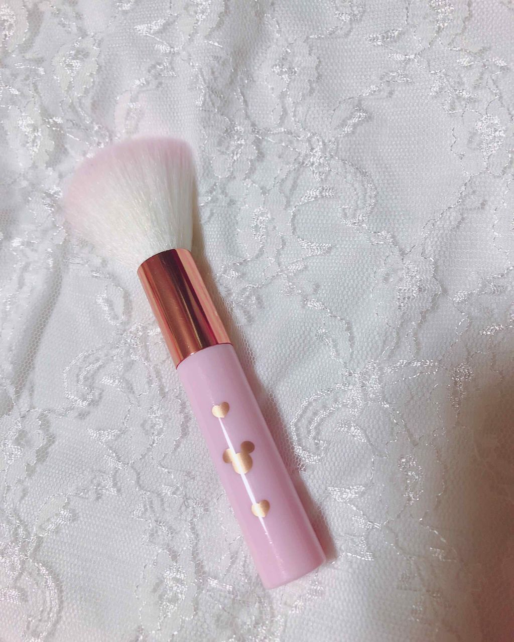 ごくふわっ ミッキーブラシ/DAISO/メイクブラシを使ったクチコミ（2枚目）