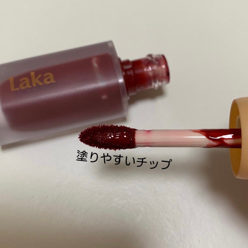 フルーティーグラムティント/Laka/リップティントを使ったクチコミ(2枚目)