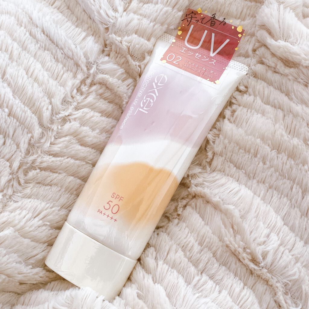 プロテクティブ UVエッセンス/excel/日焼け止めローションを使ったクチコミ（1枚目）