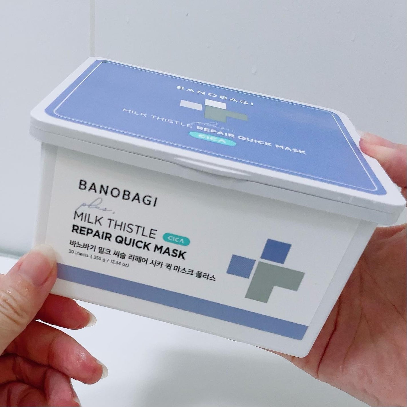 ミルクシスルリペアシカクイックマスクプラス/BANOBAGI/シートマスク・パックを使ったクチコミ(3枚目)