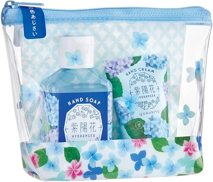 ゆるりと ゆるりと 紫陽花 ハンドケアセット 雨色あじさい