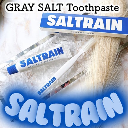 GRAY SALT/SALTRAIN/歯磨き粉を使ったクチコミ(1枚目)