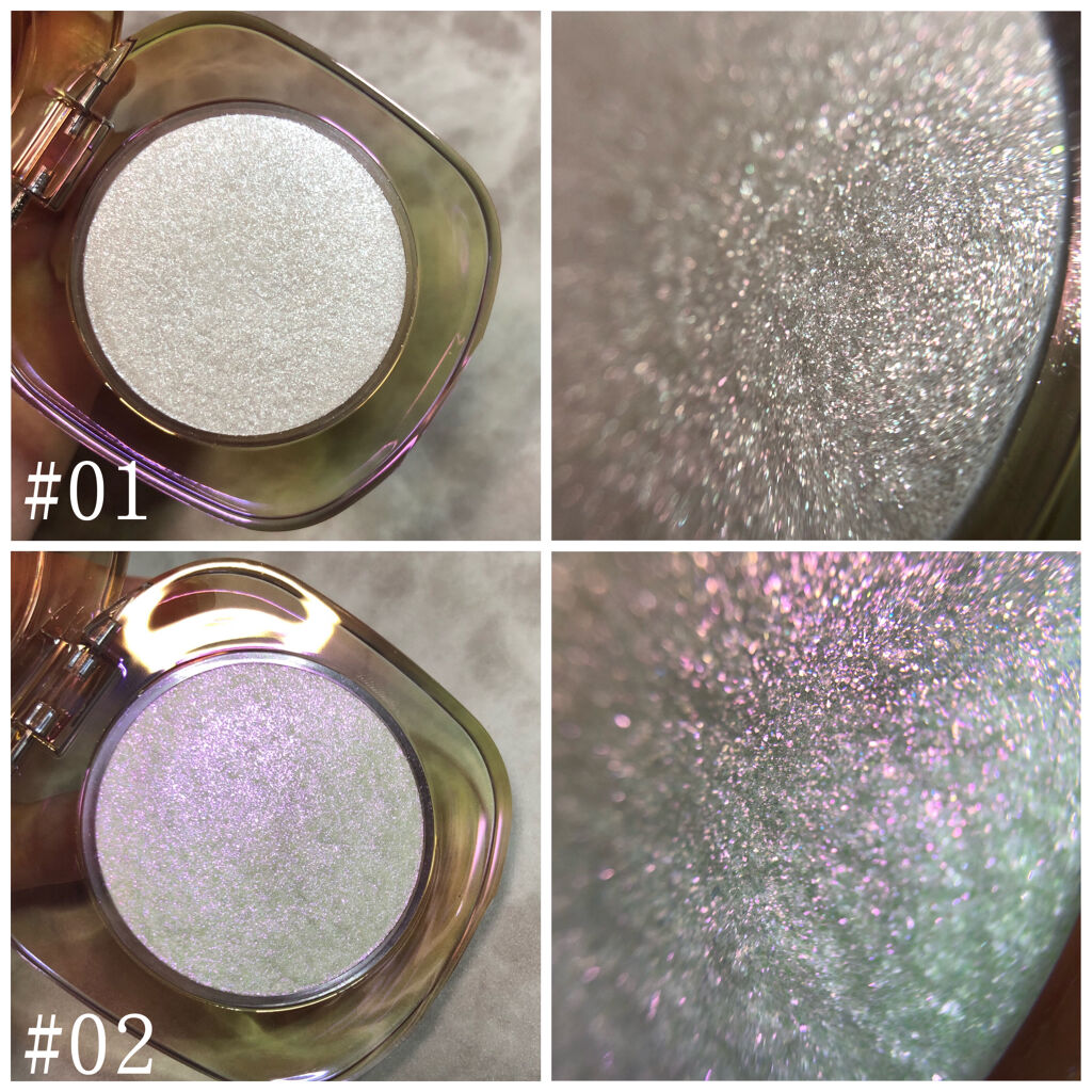 ダイヤモンドシェルハイライト/Joocyee/パウダーハイライトを使ったクチコミ（2枚目）