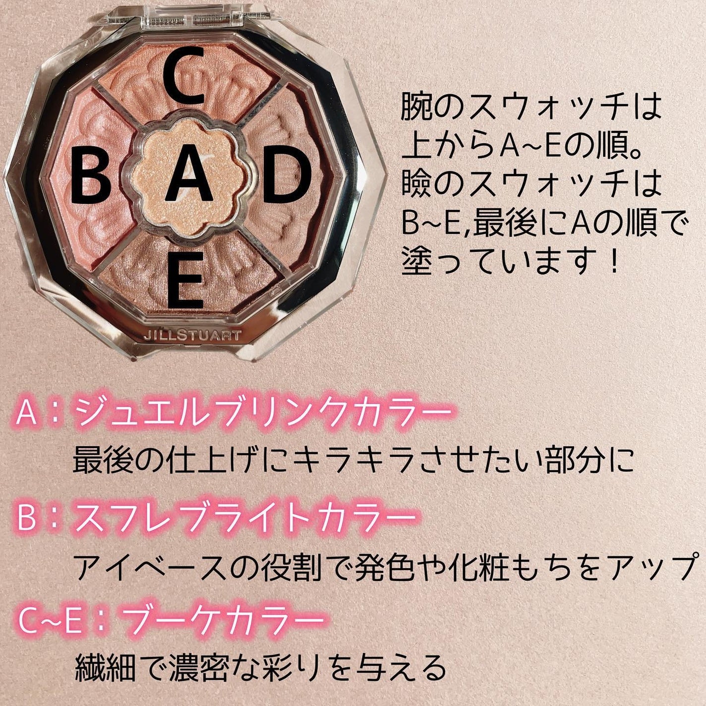 ジルスチュアート ブルームクチュール アイズ ジュエルドブーケ/JILL STUART/アイシャドウパレットを使ったクチコミ(3枚目)