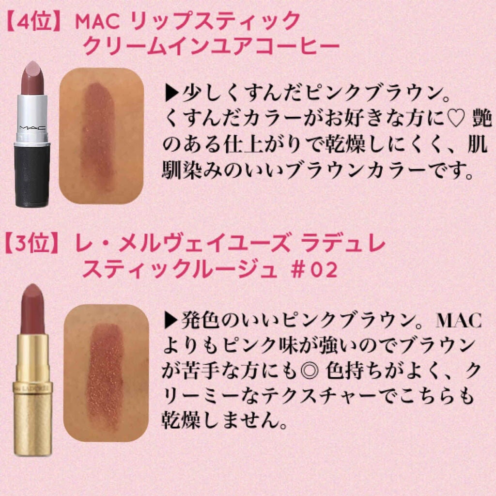 リップスティック/M・A・C/口紅を使ったクチコミ(2枚目)