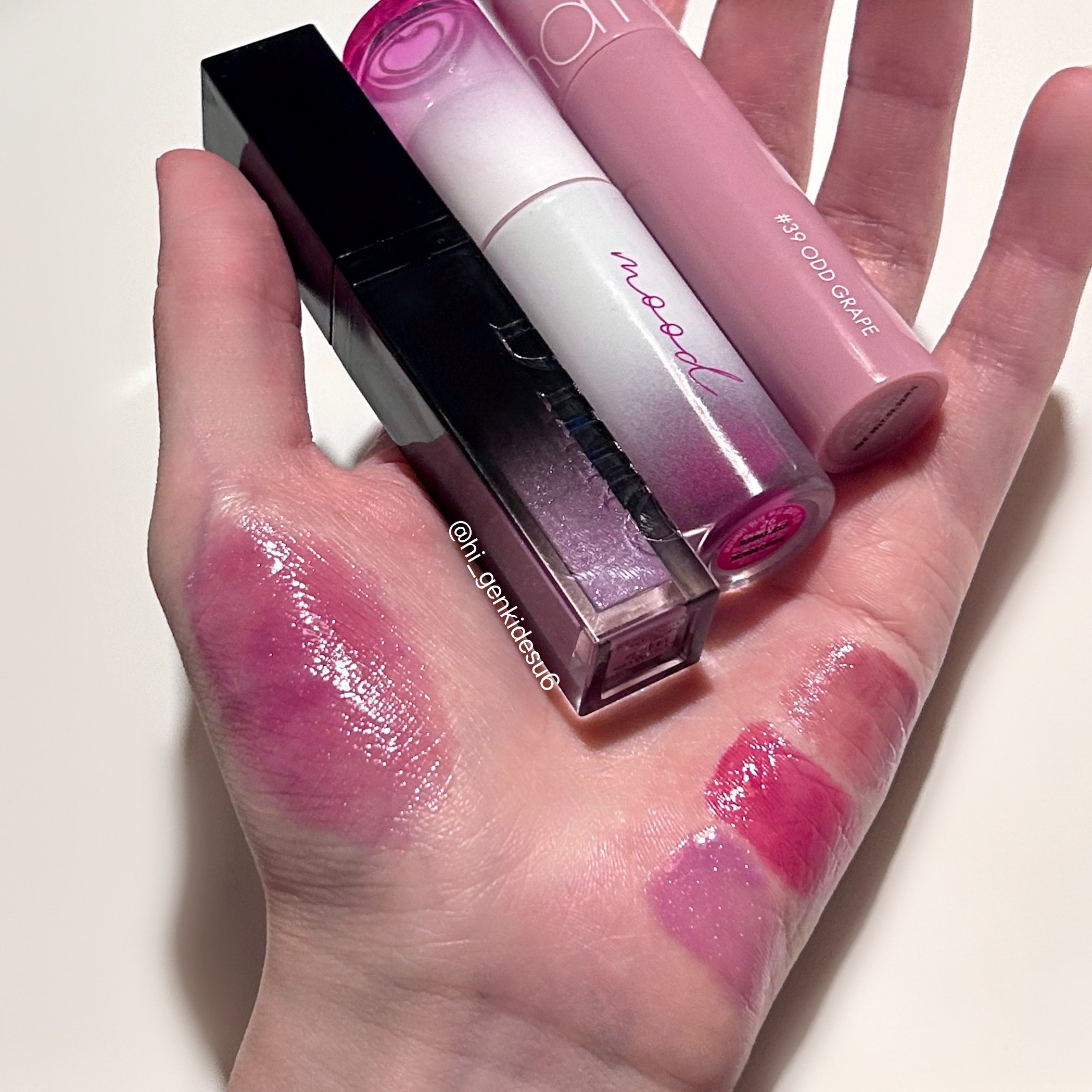 ジューシーラスティングティント/rom&nd/リップティントを使ったクチコミ（1枚目）