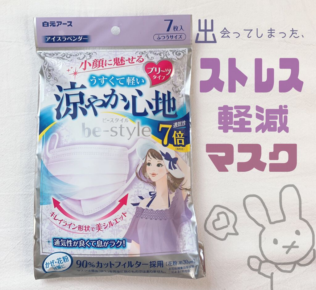 涼やか心地 be-style/白元/マスクを使ったクチコミ(1枚目)