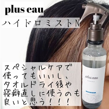 ハイドロミストN/plus eau/アウトバストリートメントを使ったクチコミ（2枚目）