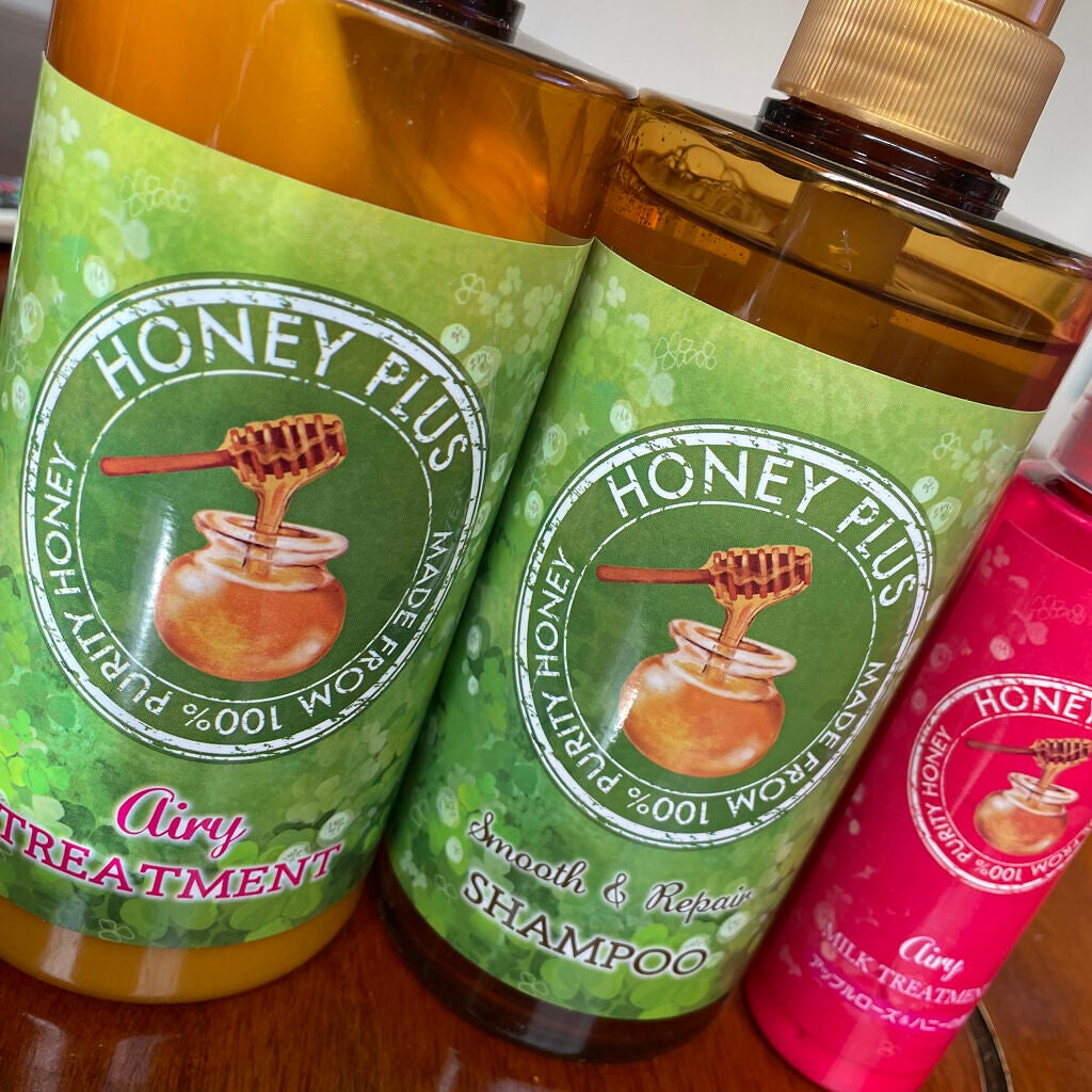 スムース&リペアシャンプー/HONEY PLUS(ハニープラス)/市販シャンプーを使ったクチコミ(1枚目)