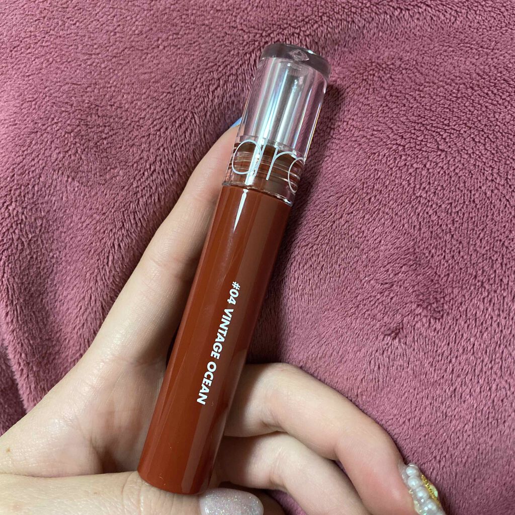 グラスティングウォーターティント/rom&nd/リップティントを使ったクチコミ（1枚目）