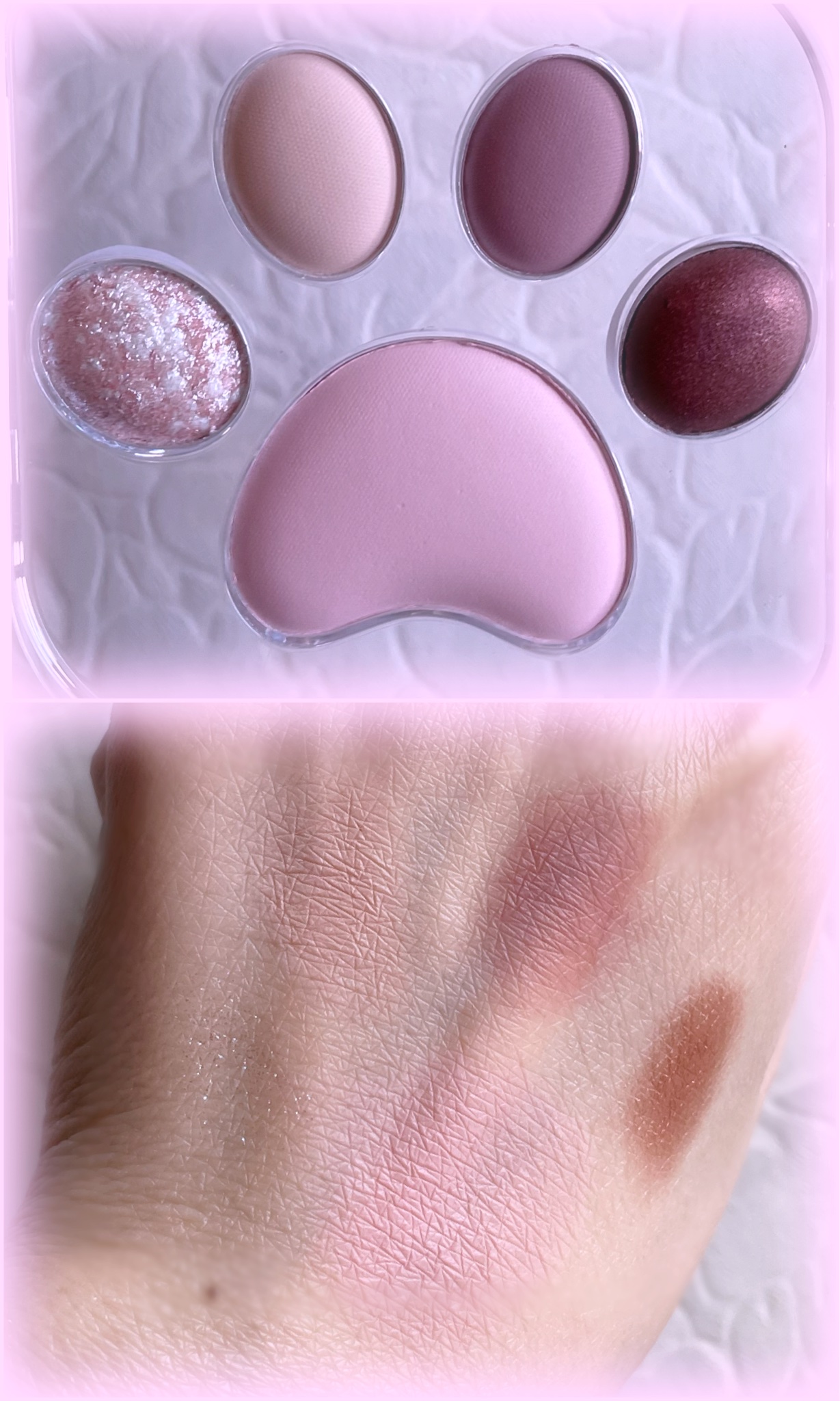 ミャオパウズアイシャドウパレット 03 ツンデレ/MilleFée/アイシャドウパレットを使ったクチコミ（3枚目）