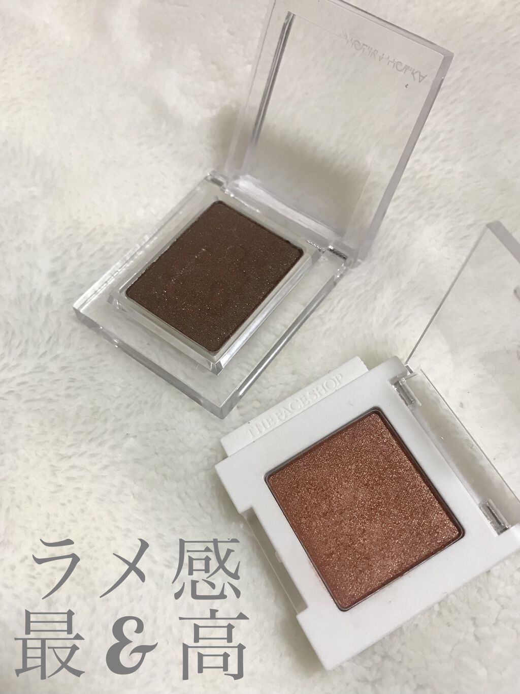 モノキューブアイシャドウ/THE FACE SHOP/単色アイシャドウを使ったクチコミ（1枚目）