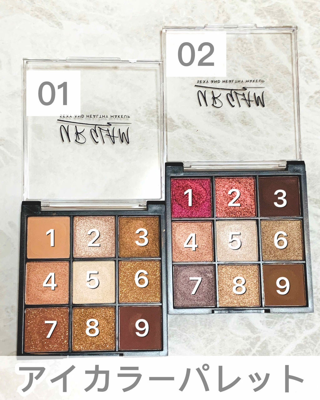 UR GLAM BLOOMING EYE COLOR PALETTE/U R GLAM/アイシャドウパレットを使ったクチコミ(2枚目)