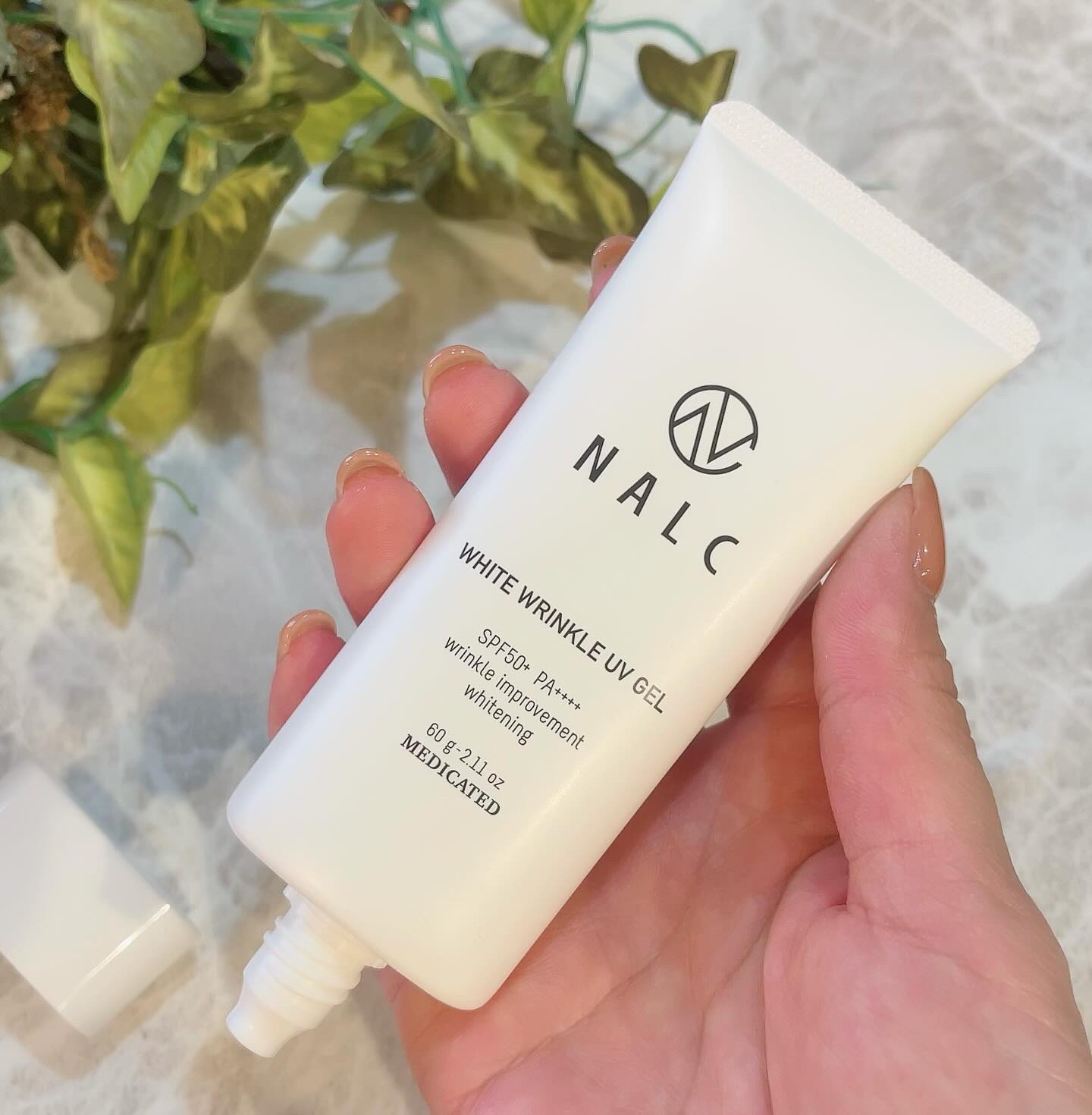 薬用ホワイトリンクルUVジェル/NALC/日焼け止めジェルを使ったクチコミ（2枚目）
