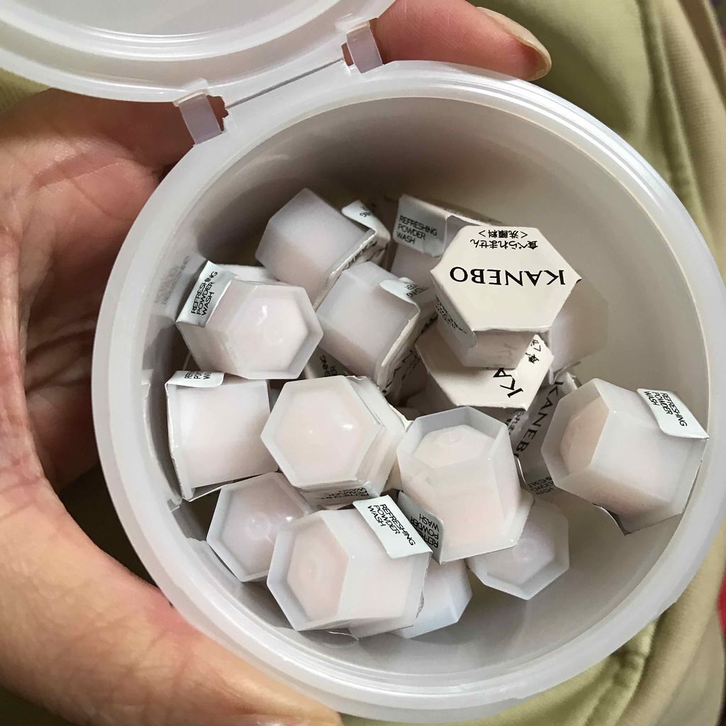 カネボウ リフレッシング パウダー ウォッシュ/KANEBO/洗顔パウダーを使ったクチコミ（3枚目）