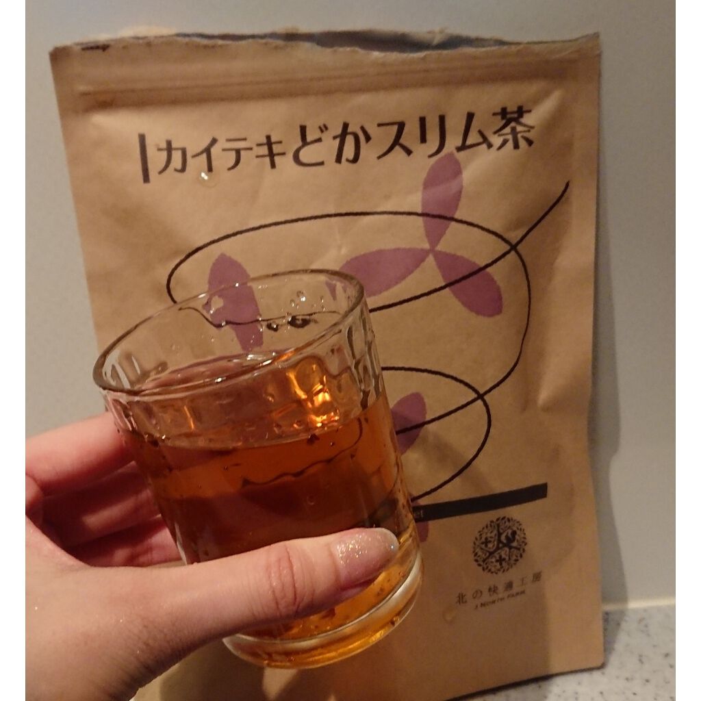カイテキどかスリム茶/北の快適工房/ドリンクを使ったクチコミ（1枚目）