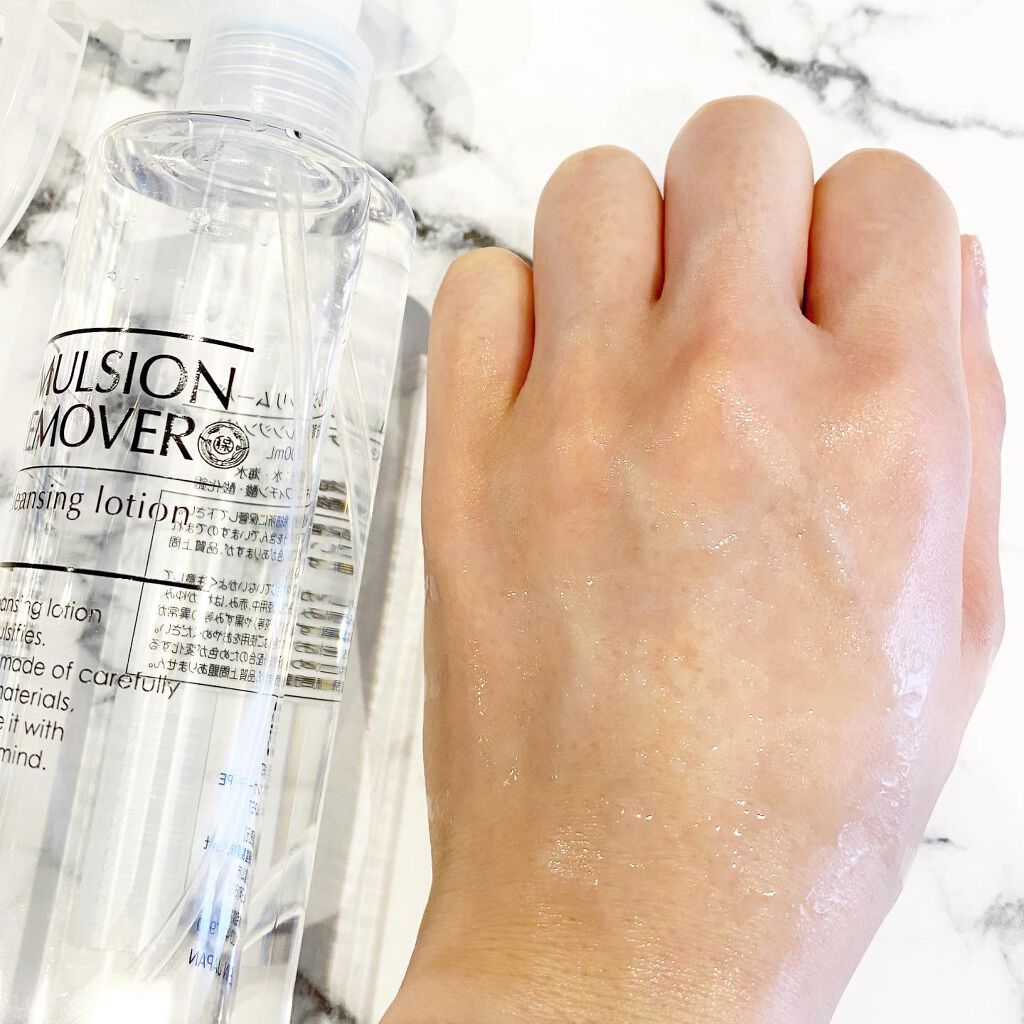 エマルジョンリムーバー　300ml/200ml/水橋保寿堂製薬/その他洗顔料を使ったクチコミ（2枚目）