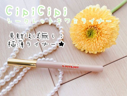 シークレットキワミライナー R/CipiCipi/リキッドアイライナーを使ったクチコミ(1枚目)