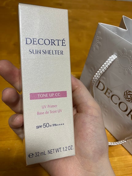 サンシェルター マルチ プロテクション トーンアップCC/DECORTÉ/化粧下地を使ったクチコミ(1枚目)