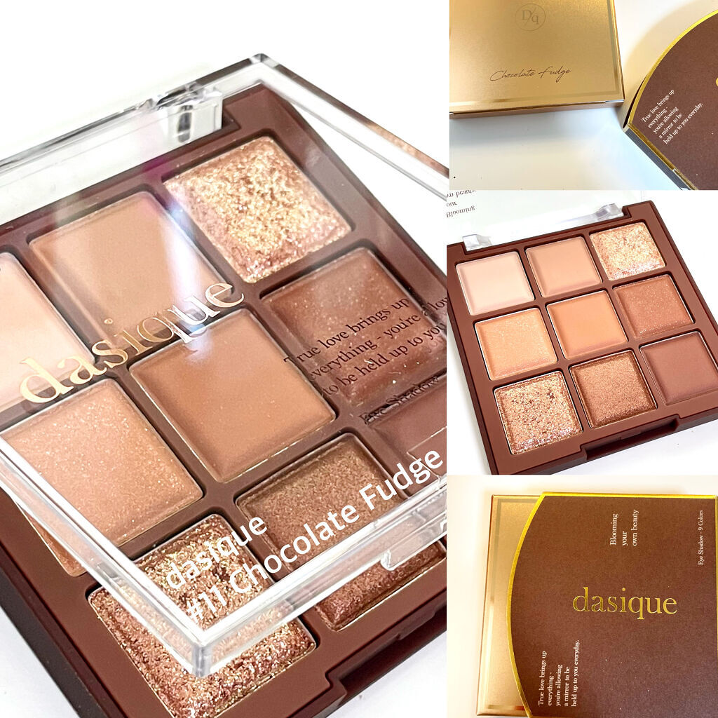 シャドウパレット/dasique/アイシャドウパレットを使ったクチコミ（1枚目）