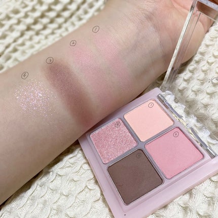 ベターザンアイズ/rom&nd/アイシャドウパレットを使ったクチコミ(4枚目)