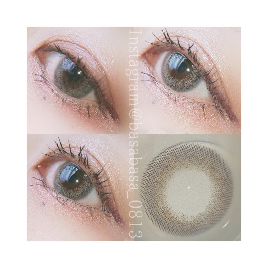 OMG kristin グレー/Hapa kristin/カラーコンタクトレンズを使ったクチコミ（2枚目）