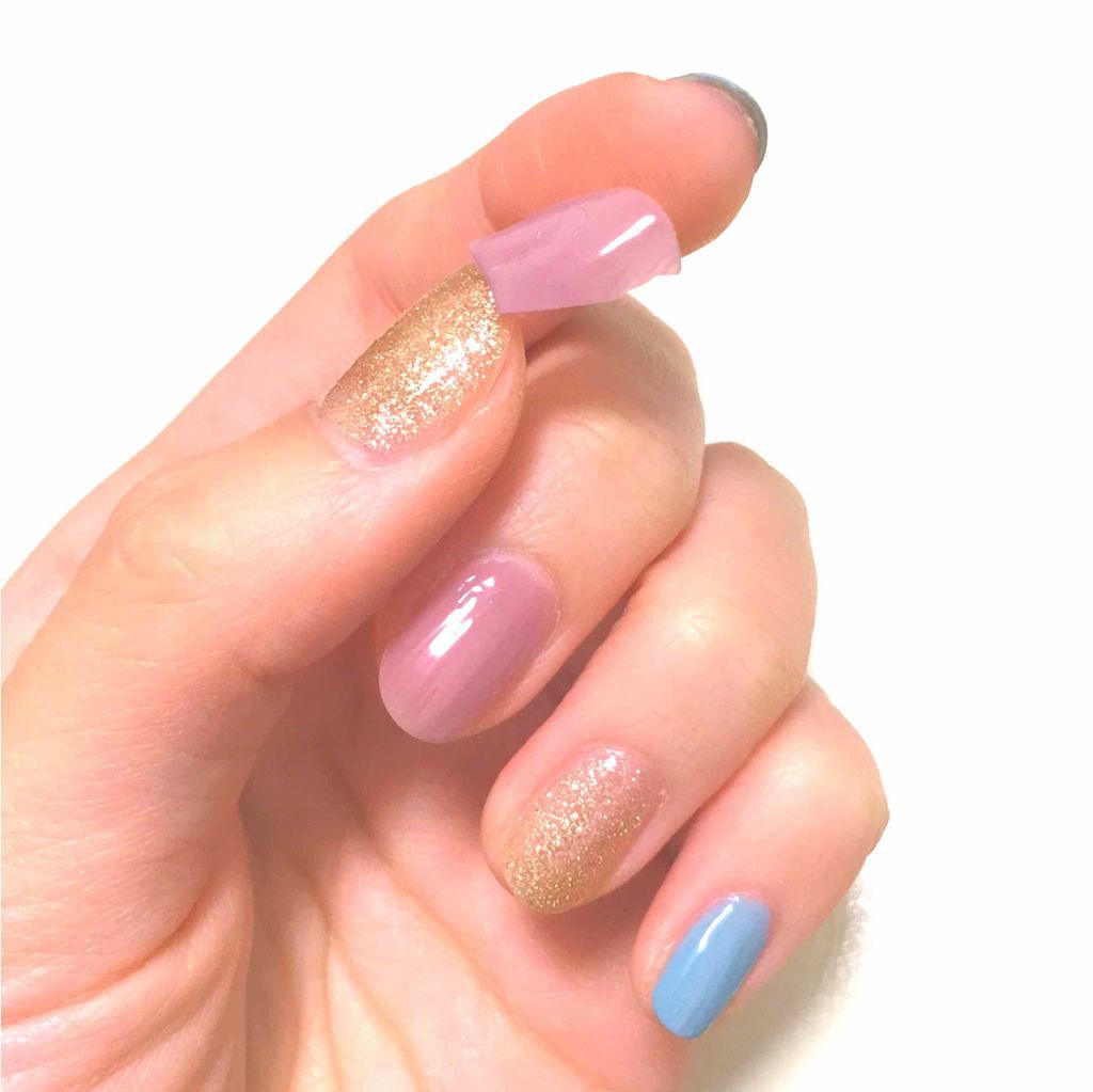 ウィークリージェル NE-16  スターダスト(Stardust) /HOMEI/ジェルネイルを使ったクチコミ（3枚目）