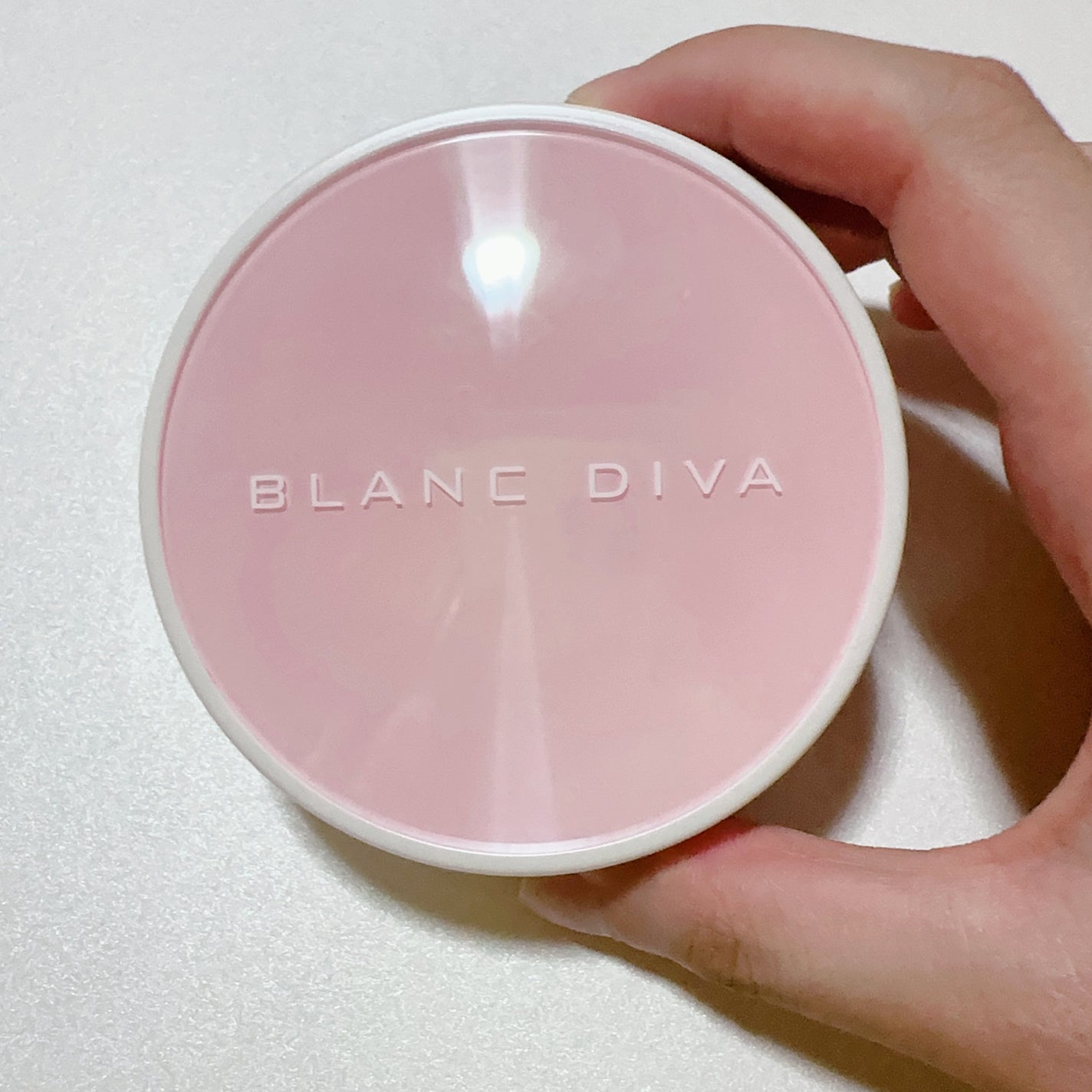 グローオンクッション/BLANC DIVA/クッションファンデーションを使ったクチコミ(2枚目)