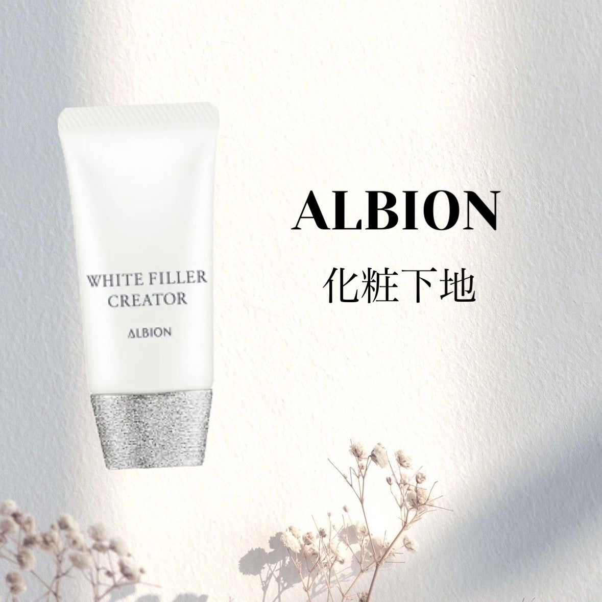 アルビオン ホワイトフィラー クリエイター/ALBION/化粧下地を使ったクチコミ(1枚目)