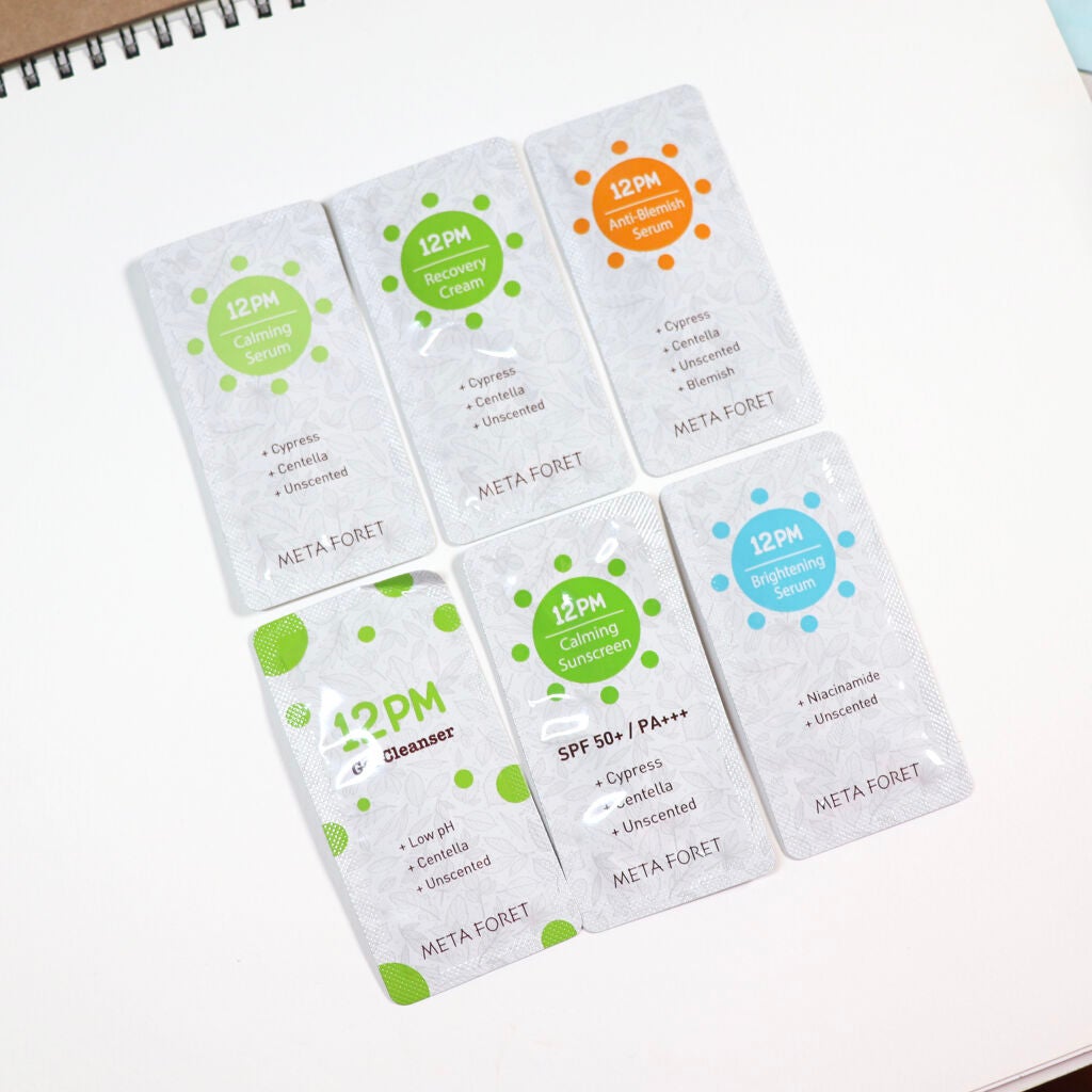 12PM カーミングサンスクリーン/meta foret /日焼け止めクリームを使ったクチコミ(6枚目)