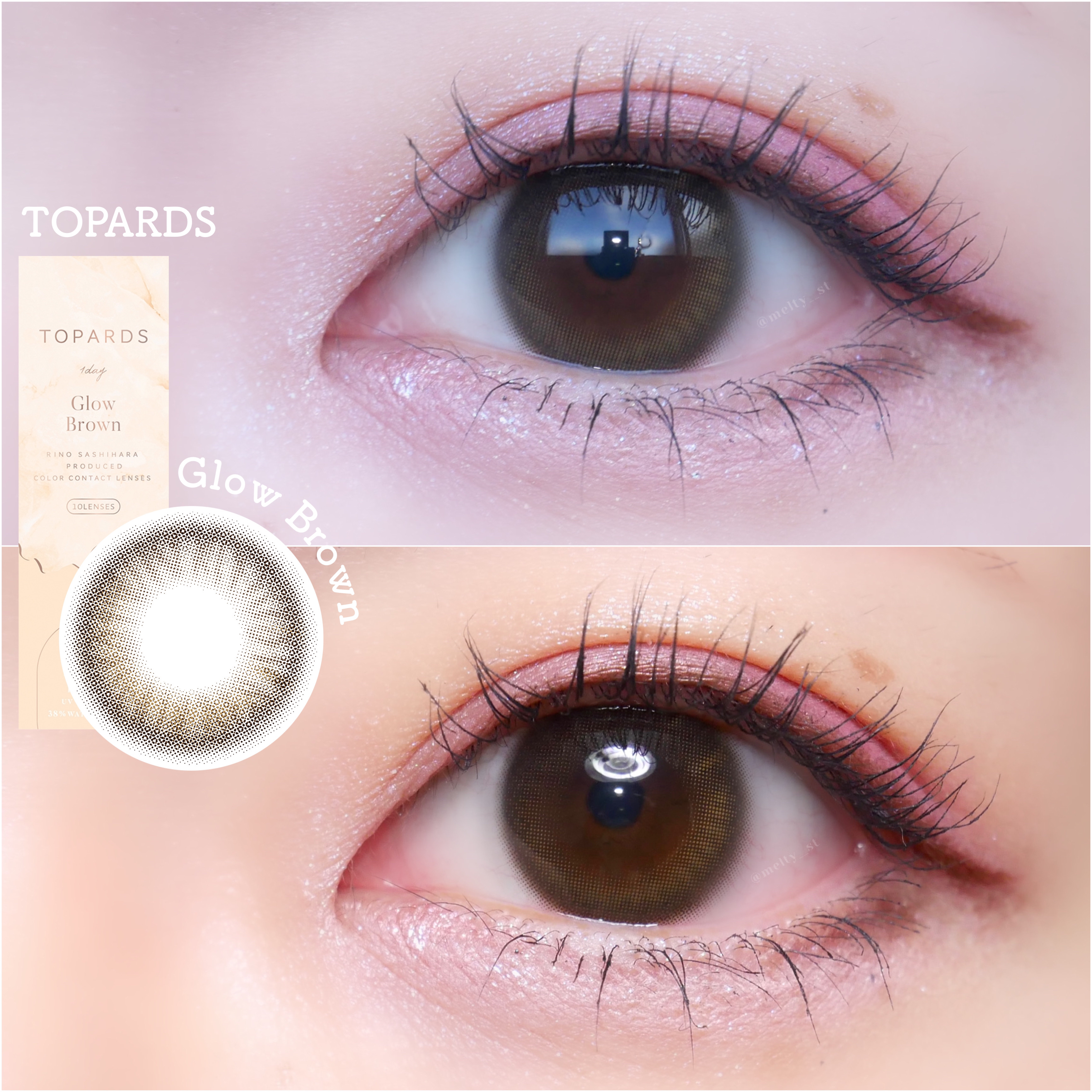 TOPARDS 1day/TOPARDS/ワンデー（１DAY）カラコンを使ったクチコミ（1枚目）