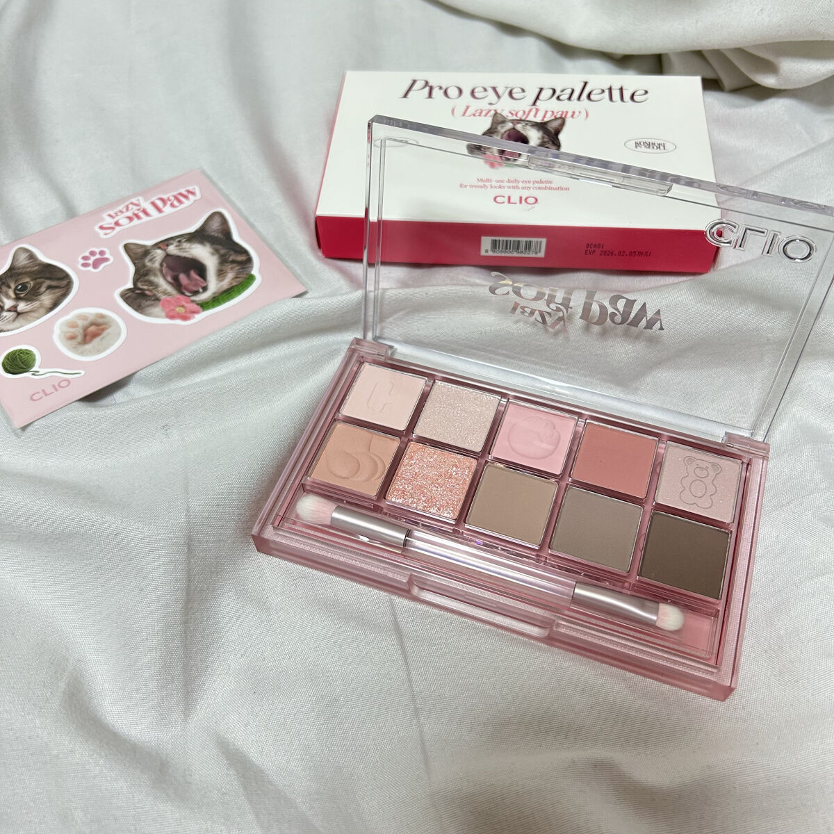 プロ アイ パレット/CLIO/アイシャドウパレットを使ったクチコミ（2枚目）