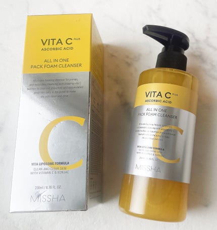 ミシャ ビタシープラス 泡マスク洗顔/MISSHA/泡洗顔を使ったクチコミ(1枚目)
