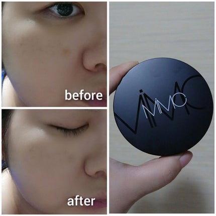 ミネラルリキッドリー ファンデーション SPF22 PA++/MiMC/リキッドファンデーションを使ったクチコミ(4枚目)