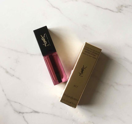 ルージュ ピュールクチュール ヴェルニ ヴィニルクリーム/YVES SAINT LAURENT BEAUTE/口紅を使ったクチコミ(1枚目)