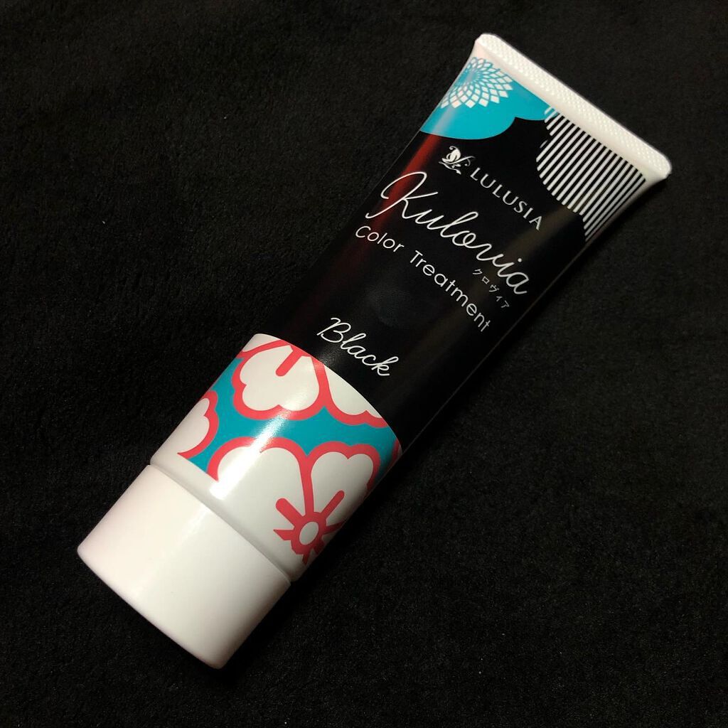 クロヴィア カラートリートメント ブラック/ルルシア/洗い流すヘアトリートメントを使ったクチコミ（1枚目）