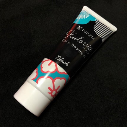 クロヴィア カラートリートメント ブラック/ルルシア/洗い流すヘアトリートメントを使ったクチコミ(1枚目)