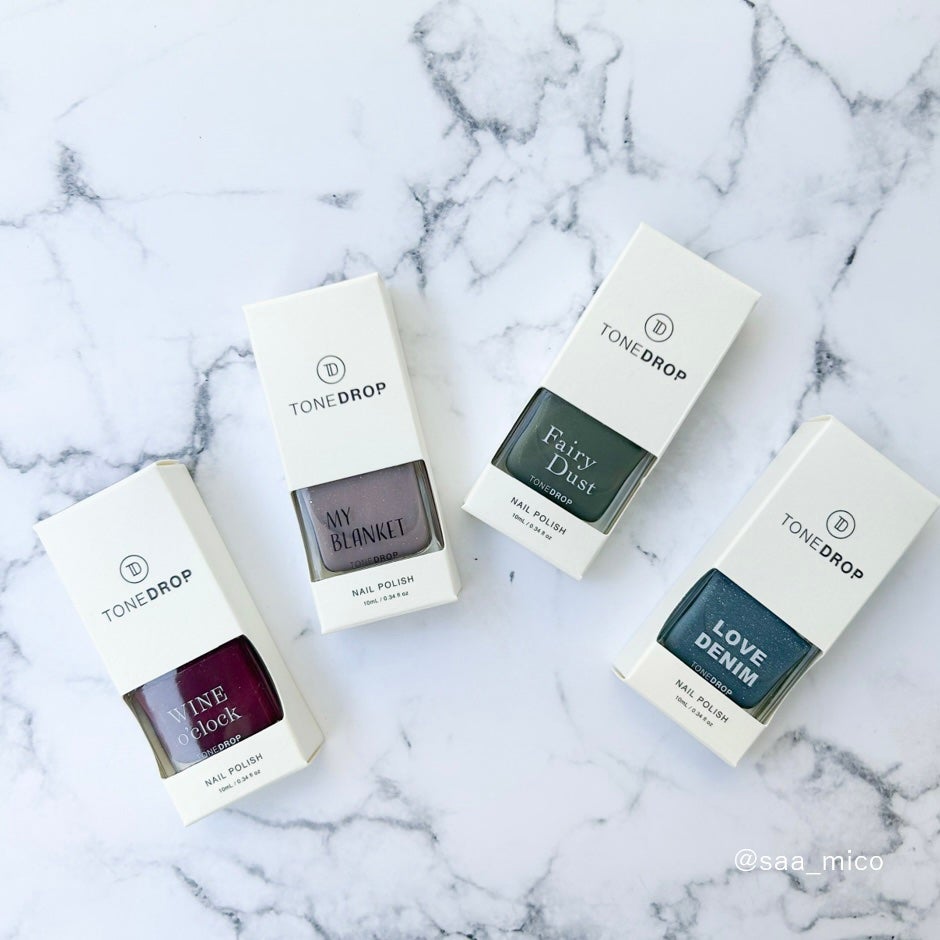 TONE DROP ネイルポリッシュ/D-UP/マニキュアを使ったクチコミ(3枚目)