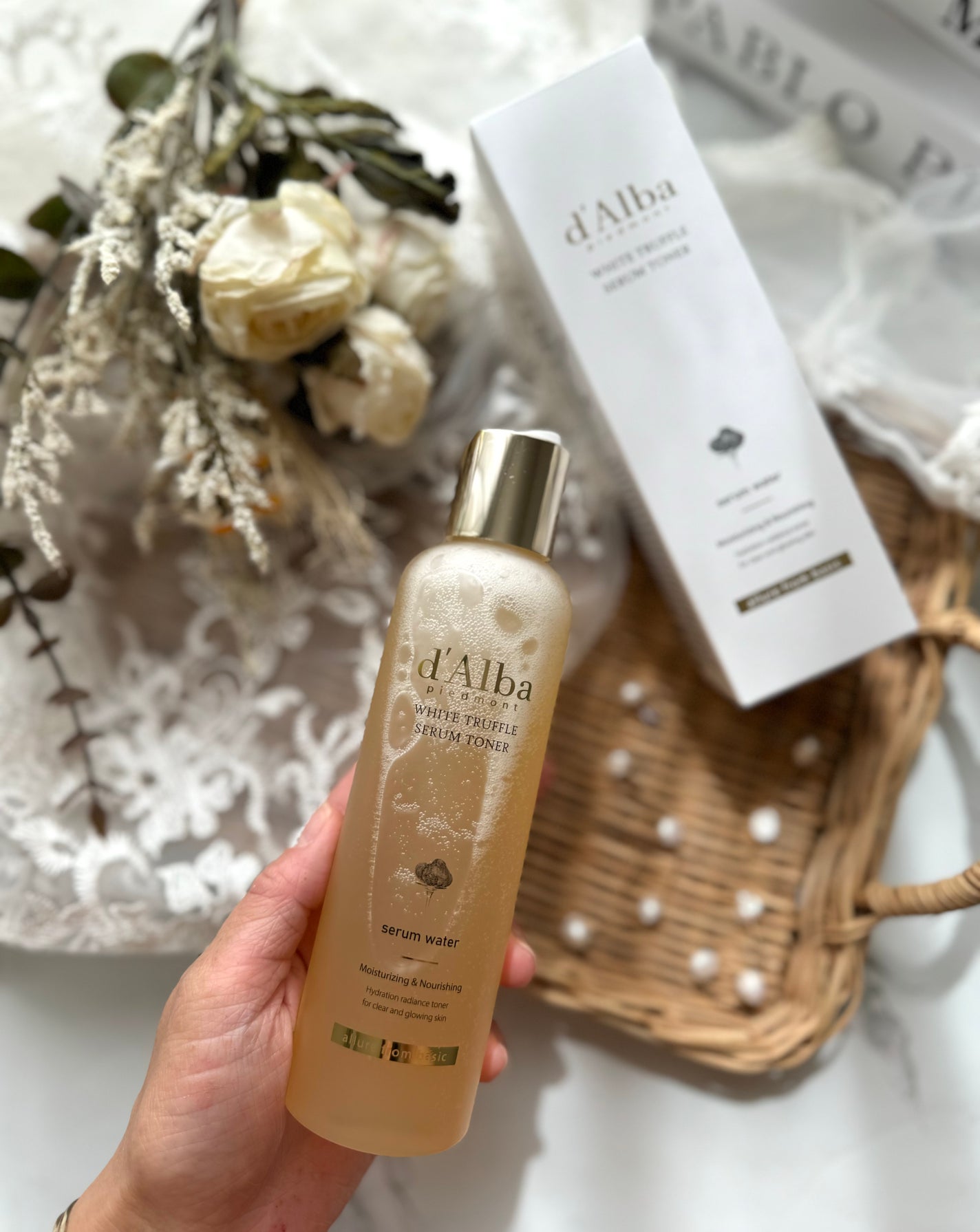 ダルバ ホワイトトリュフファーストスプレーセラム/ダルバ/ミスト状化粧水を使ったクチコミ(2枚目)