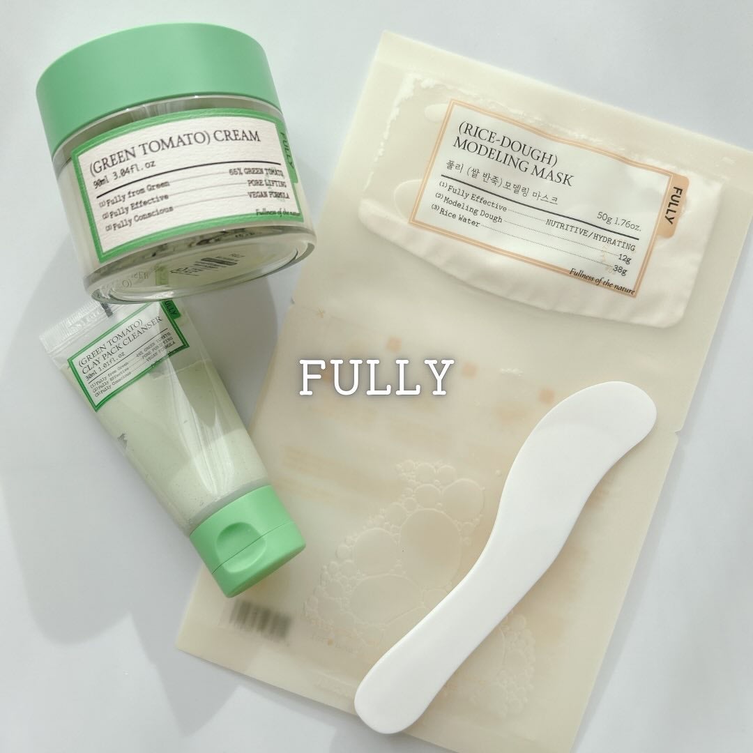 グリーントマトクレイマスククレンザー/FULLY/洗い流すパック・マスクを使ったクチコミ(1枚目)