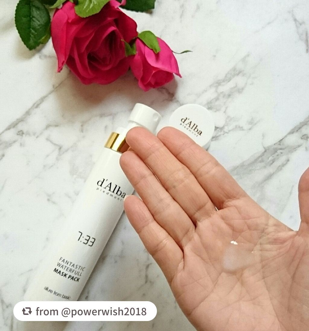 ファンタスティックウォータフルマスクパック/ダルバ/シートマスク・パックを使ったクチコミ(4枚目)