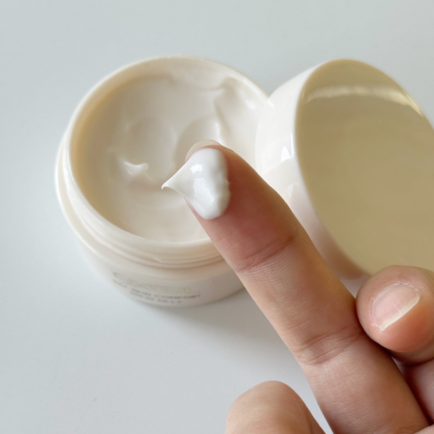 デイスキンコンフォート/excel/フェイスクリームを使ったクチコミ(3枚目)