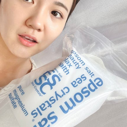 シークリスタルス エプソムソルト オリジナル/sea crystals/無機塩系入浴剤を使ったクチコミ(5枚目)