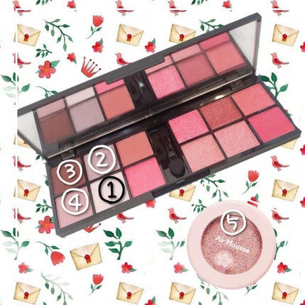 ピクニック エアームースアイズ/ETUDE/ジェル・クリームアイシャドウを使ったクチコミ(2枚目)