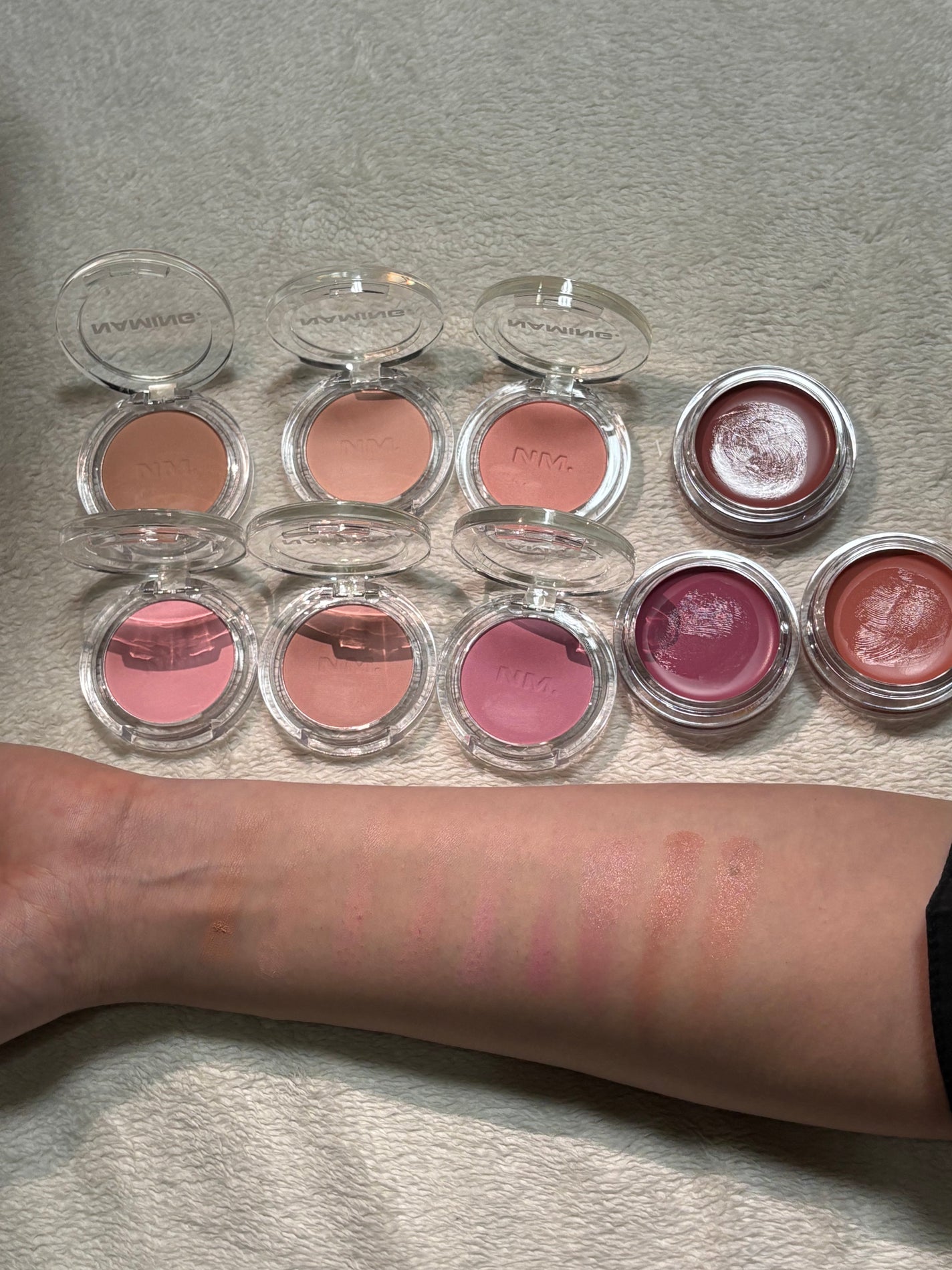 ネーミング フラッフィーパウダーブラッシュ/NAMING./パウダーチークを使ったクチコミ(7枚目)