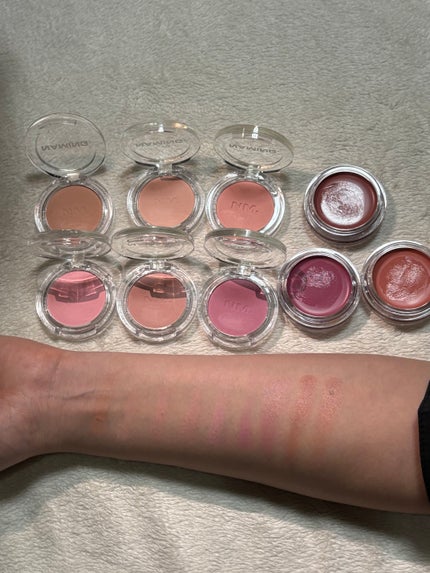 ネーミング フラッフィーパウダーブラッシュ/NAMING./パウダーチークを使ったクチコミ(7枚目)